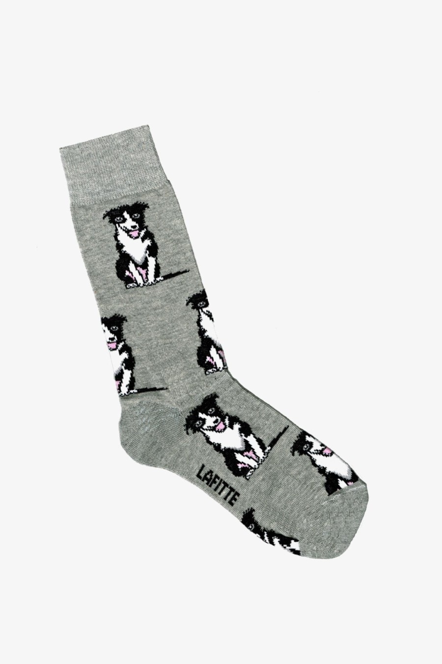 Shoes & Accessories Lafitte Socks | Lafitte | Socks Border Collies Grey