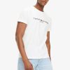 Clothing TOMMY HILFIGER T-Shirts | Tommy Hilfiger | Logo Tee White