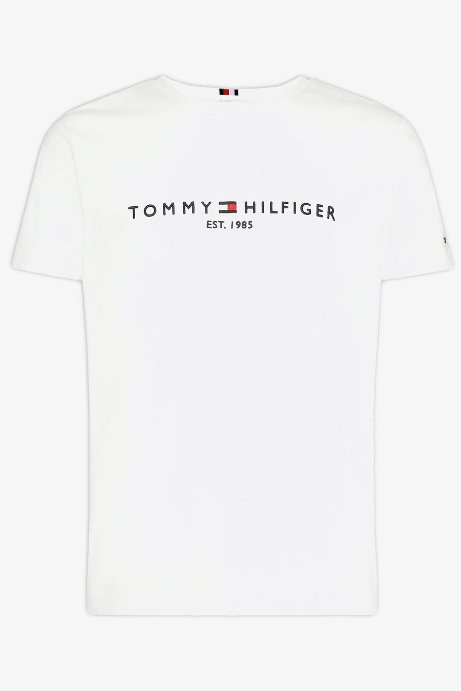 Clothing TOMMY HILFIGER T-Shirts | Tommy Hilfiger | Logo Tee White