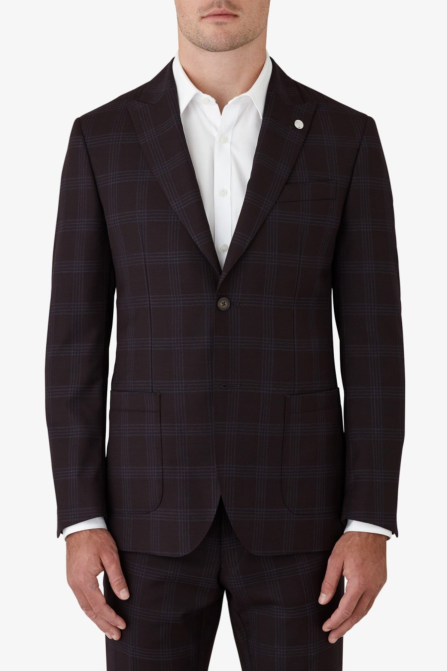 Suits Gibson Suit Jackets | Gibson | Check Cerium Sportscoat Mahogany