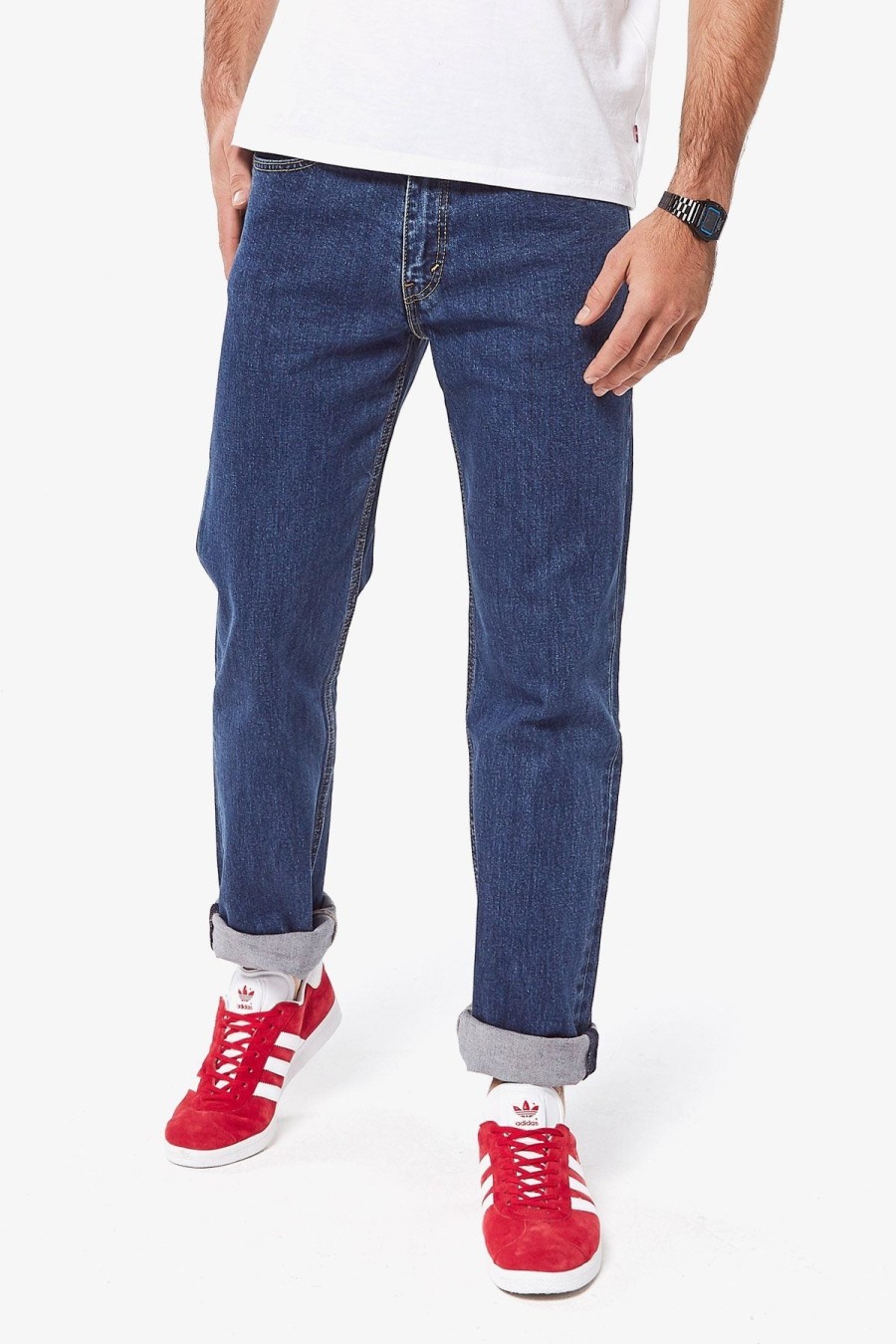 Clothing Levis Jeans | Levis | 516 Straight Jeans Dark Stonewash