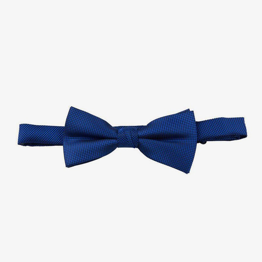 Shoes & Accessories Carlo Visconti Bow Ties | Carlo Visconti | Self Pattern Bow Tie Royal