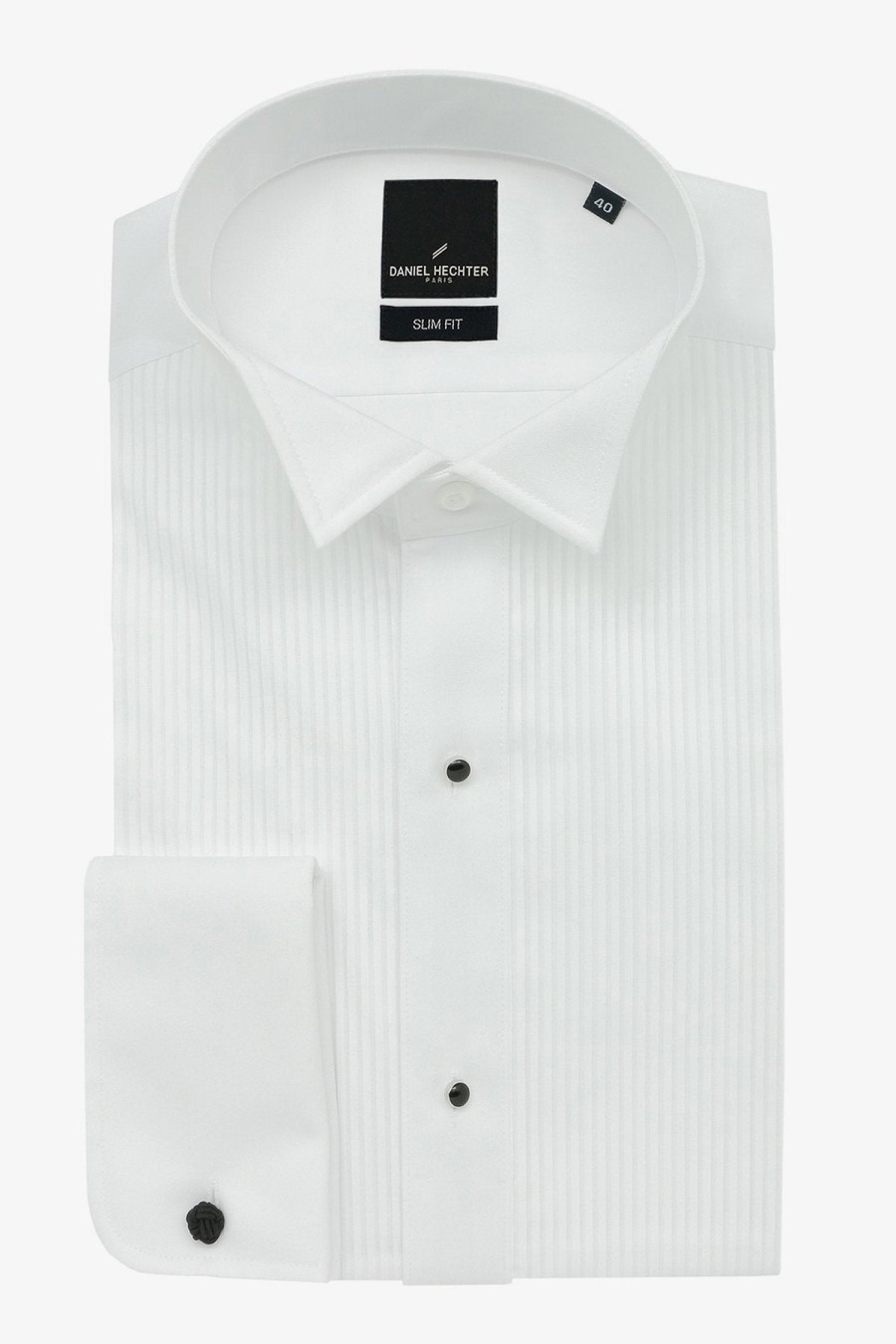 Clothing Daniel Hechter Dinner Shirts | Daniel Hechter | Formal Wing Collar Dinner Shirt White