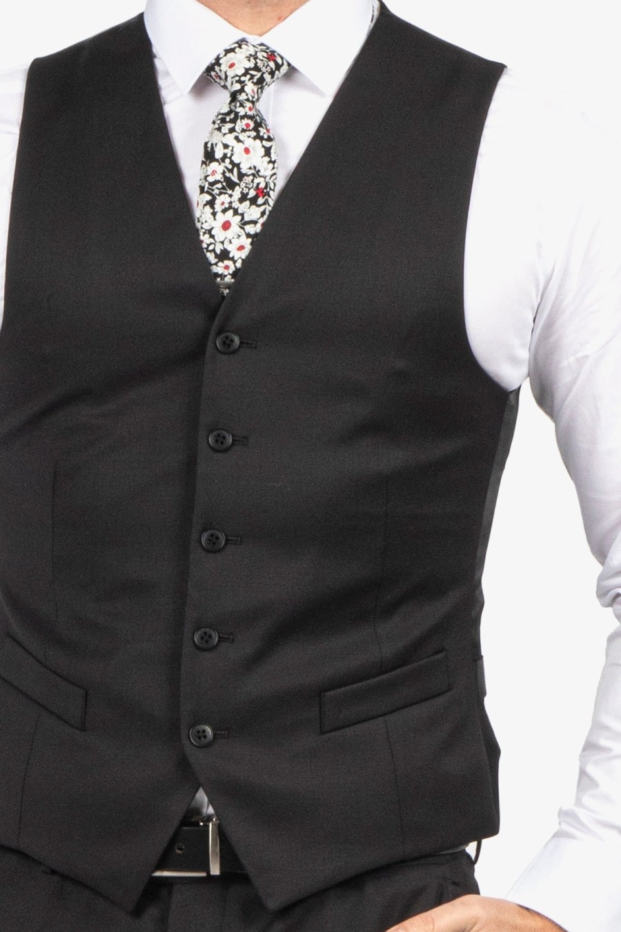 Suits Gibson Waistcoats | Gibson | Mighty Vest Black