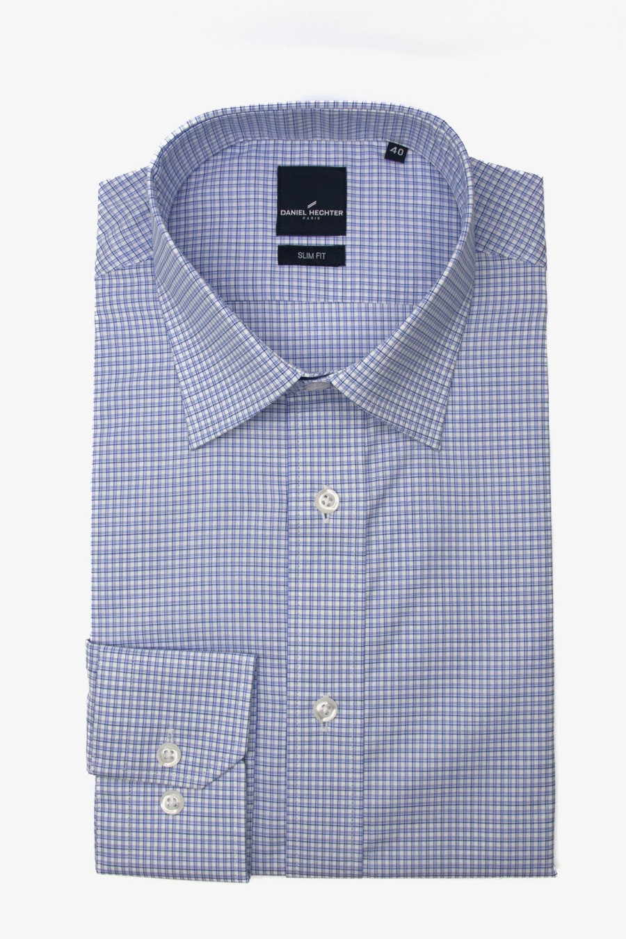 Clothing Daniel Hechter Dress Shirts | Daniel Hechter | Liberty Business Shirt Blue