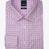 Clothing Daniel Hechter Tall Fitting Shirts | Daniel Hechter | Liberty Extra Long Sleeve Business Shirt Pink