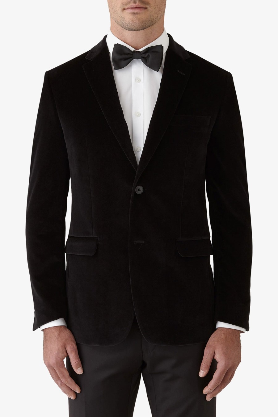 Suits Gibson Suit Jackets | Gibson | Barlow Velvet Jacket Black