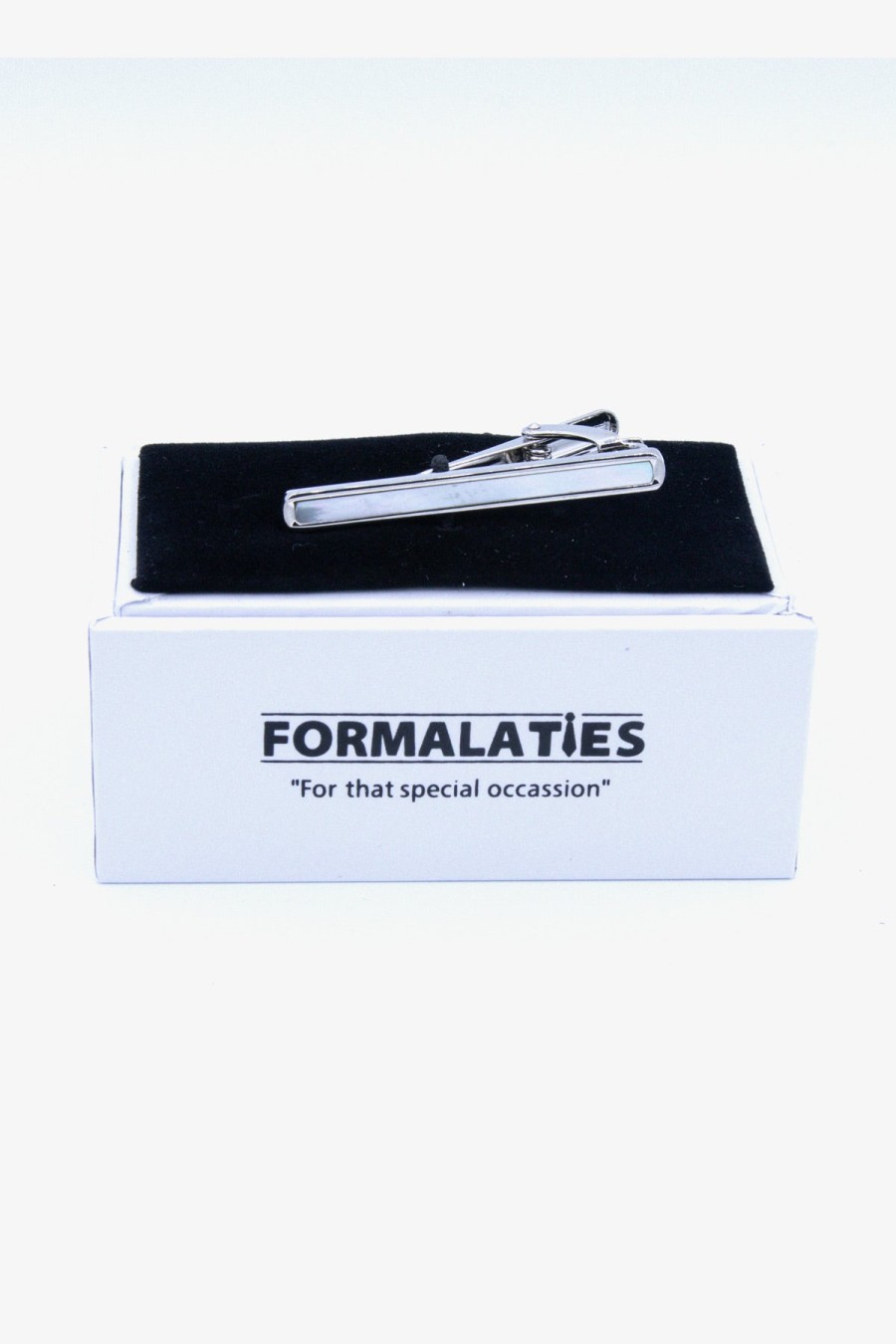 Shoes & Accessories Formalaties Tie Clips | Formalaties | Tie Bar Mother Of Pearl