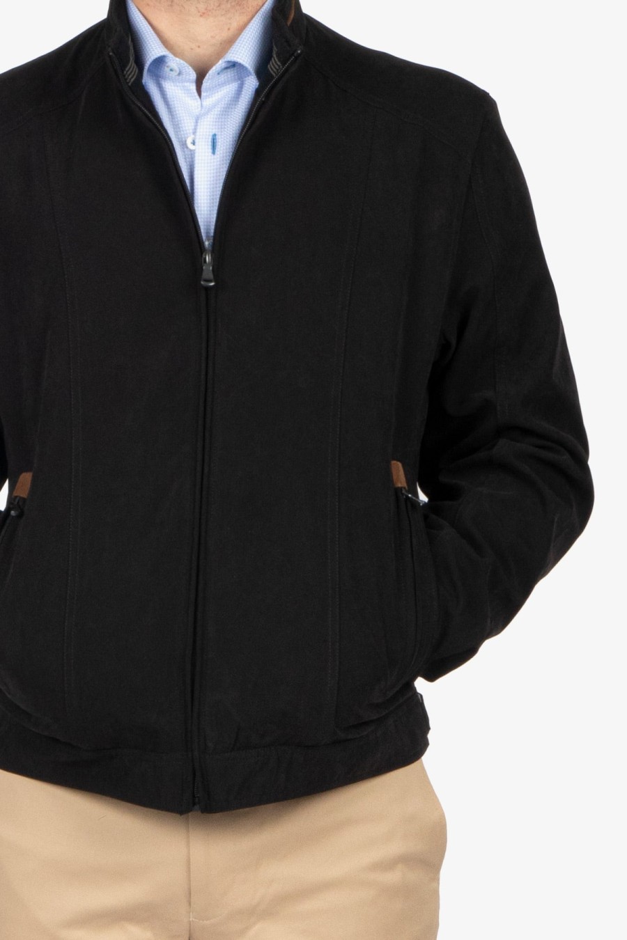 Clothing Boston Casual Jackets | Boston | Moss Casual Jacket Black