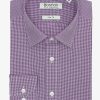 Clothing Boston Tall Fitting Shirts | Boston | Liberty Extra Long Sleeve Business Shirt Purple