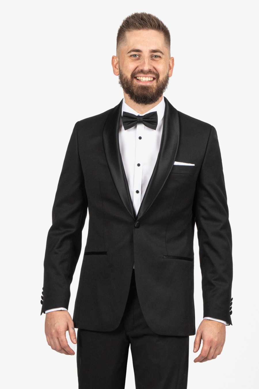 Suits Cambridge Black Tie | Cambridge | Stirling Dinner Jacket Black