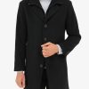 Clothing Daniel Hechter Overcoats | Daniel Hechter | Profile Overcoat Black