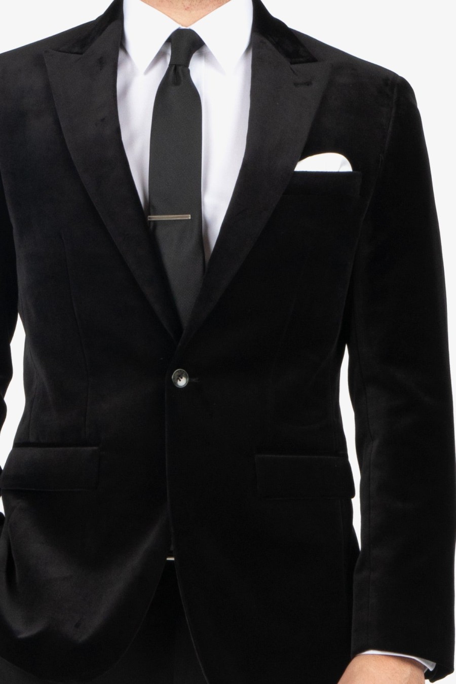 Suits Savile Row Black Tie | Savile Row | Velvet Tuxedo Jacket Black