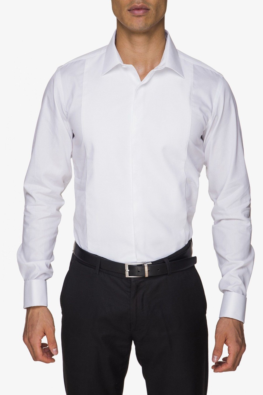 Clothing Abelard Dinner Shirts | Abelard | Marcella Slim Dinner Shirt White