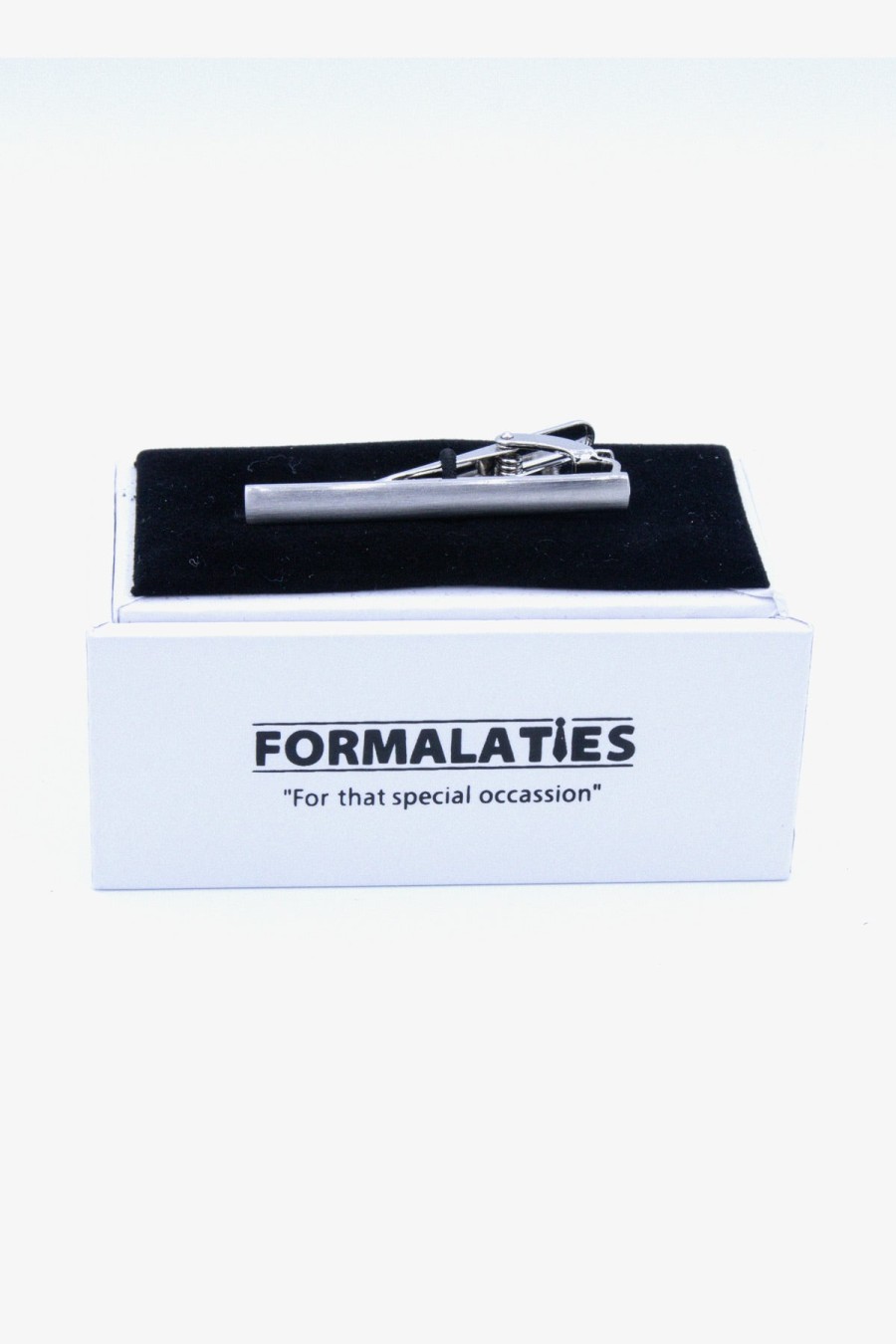 Shoes & Accessories Formalaties Tie Clips | Formalaties | Tie Bar Silver