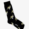 Shoes & Accessories Lafitte Socks | Lafitte | Socks Kangaroo Black