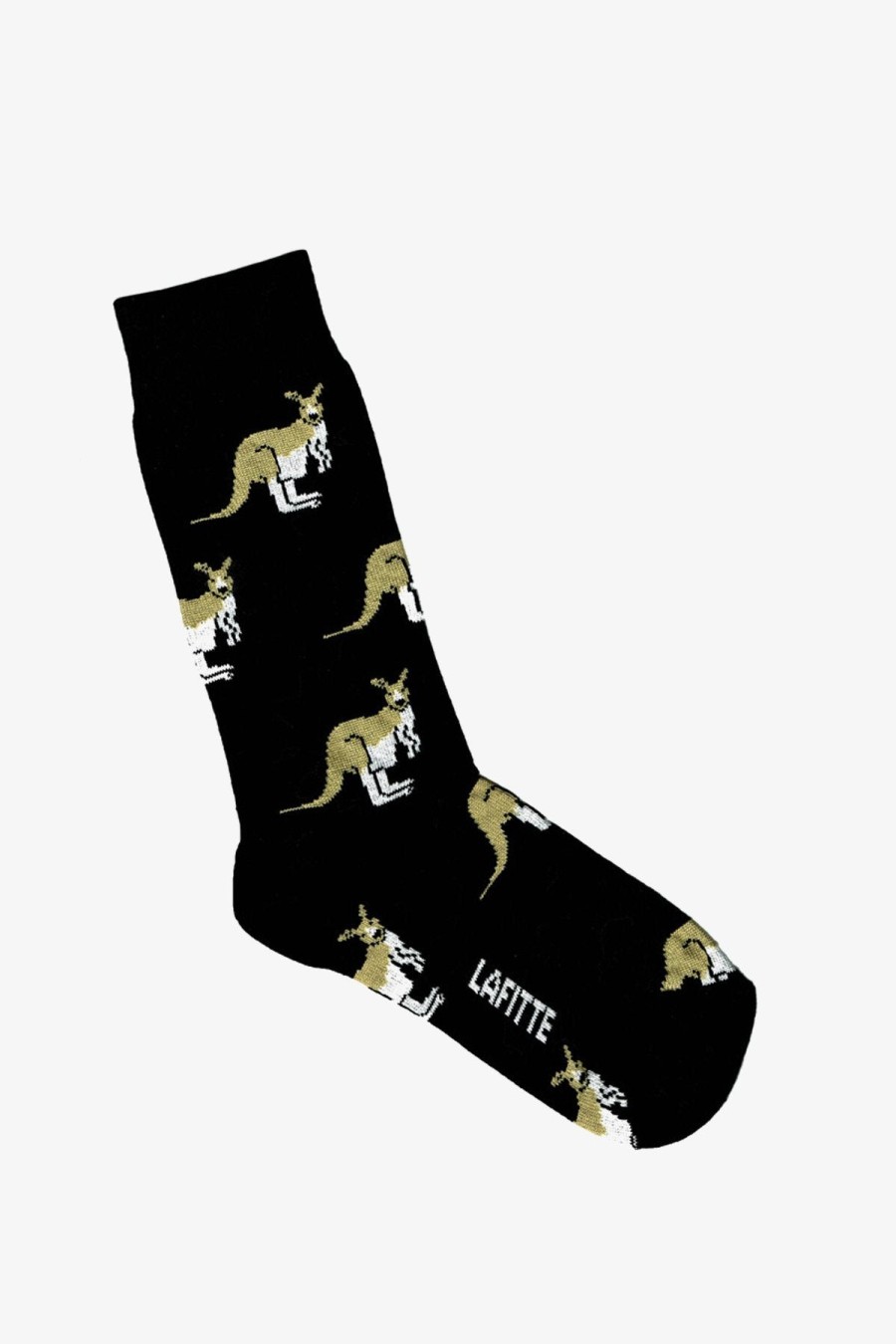 Shoes & Accessories Lafitte Socks | Lafitte | Socks Kangaroo Black