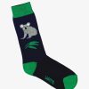 Shoes & Accessories Lafitte Socks | Lafitte | Socks Australian Koala Navy Blue