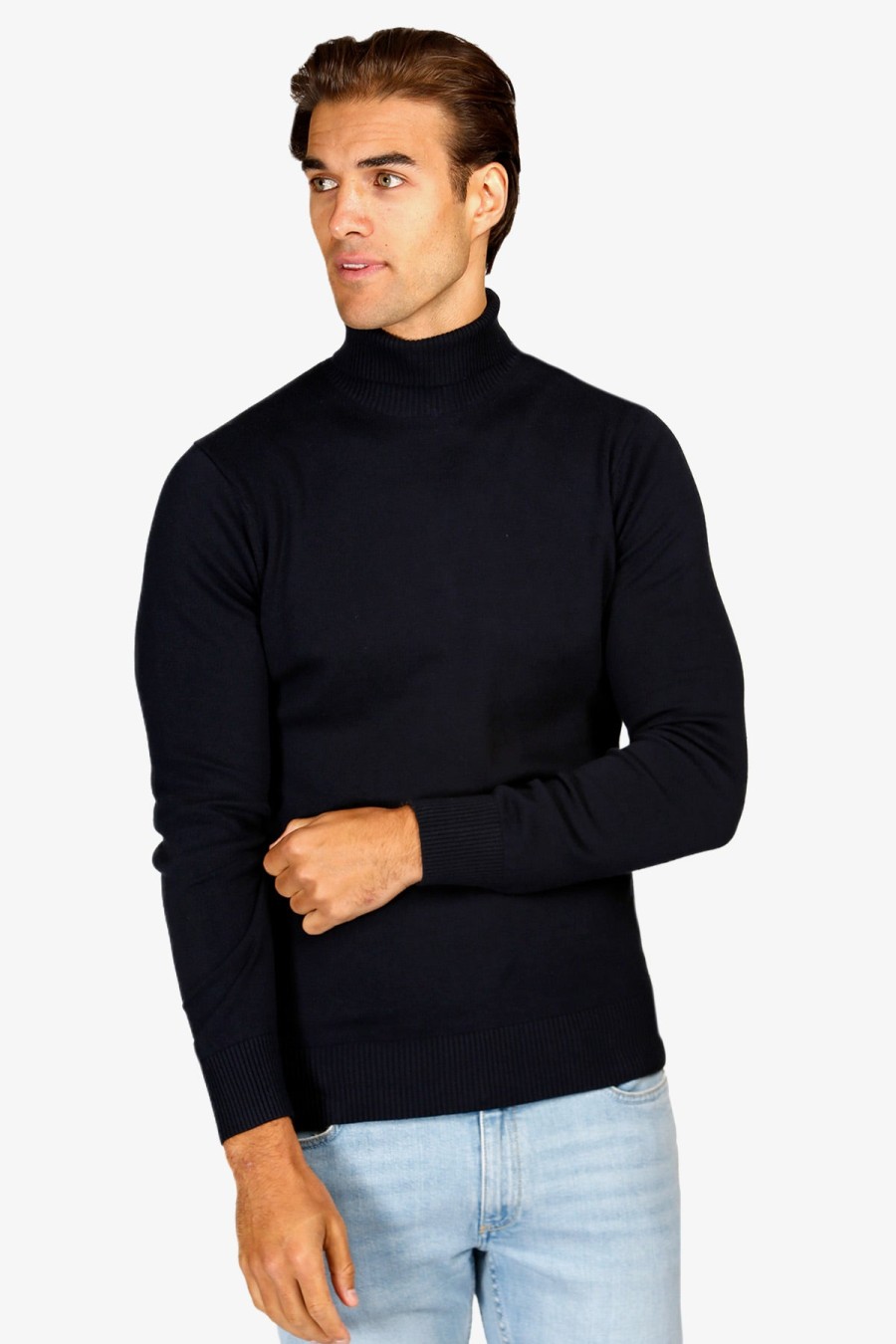 Clothing Brooksfield Knitwear | Brooksfield | Roll Neck Sweater