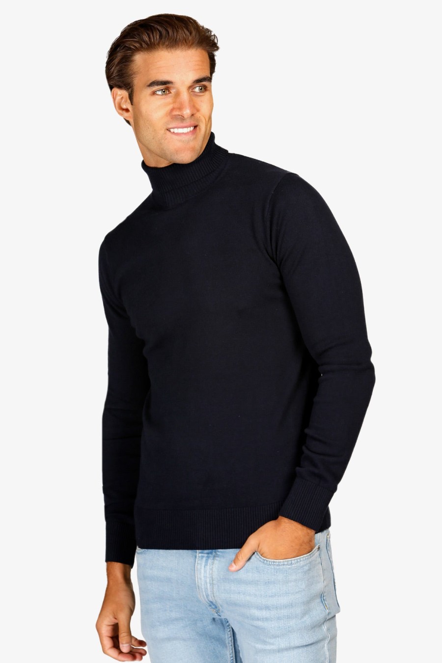 Clothing Brooksfield Knitwear | Brooksfield | Roll Neck Sweater