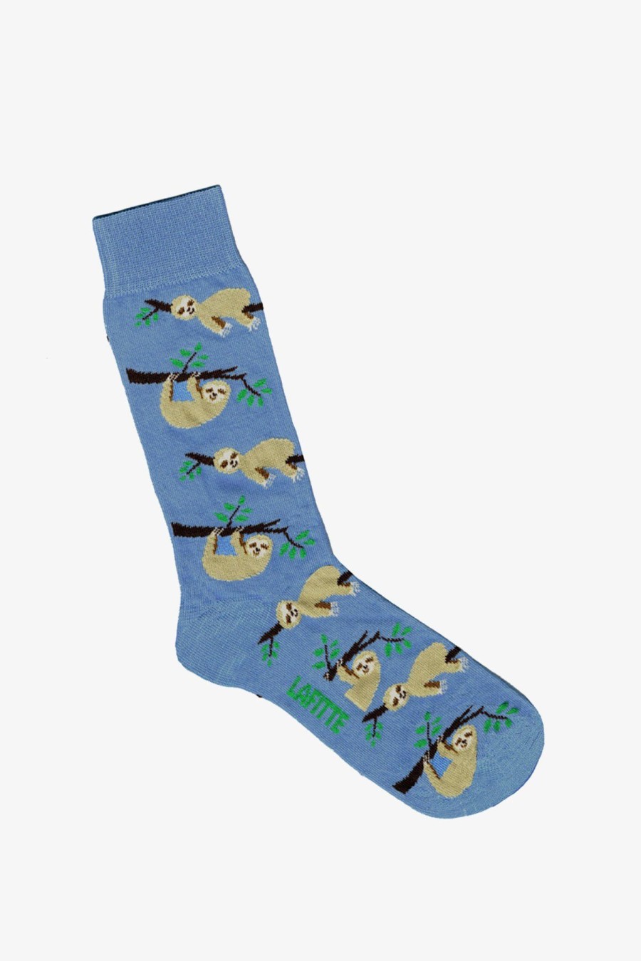 Shoes & Accessories Lafitte Socks | Lafitte | Socks Sloth Blue