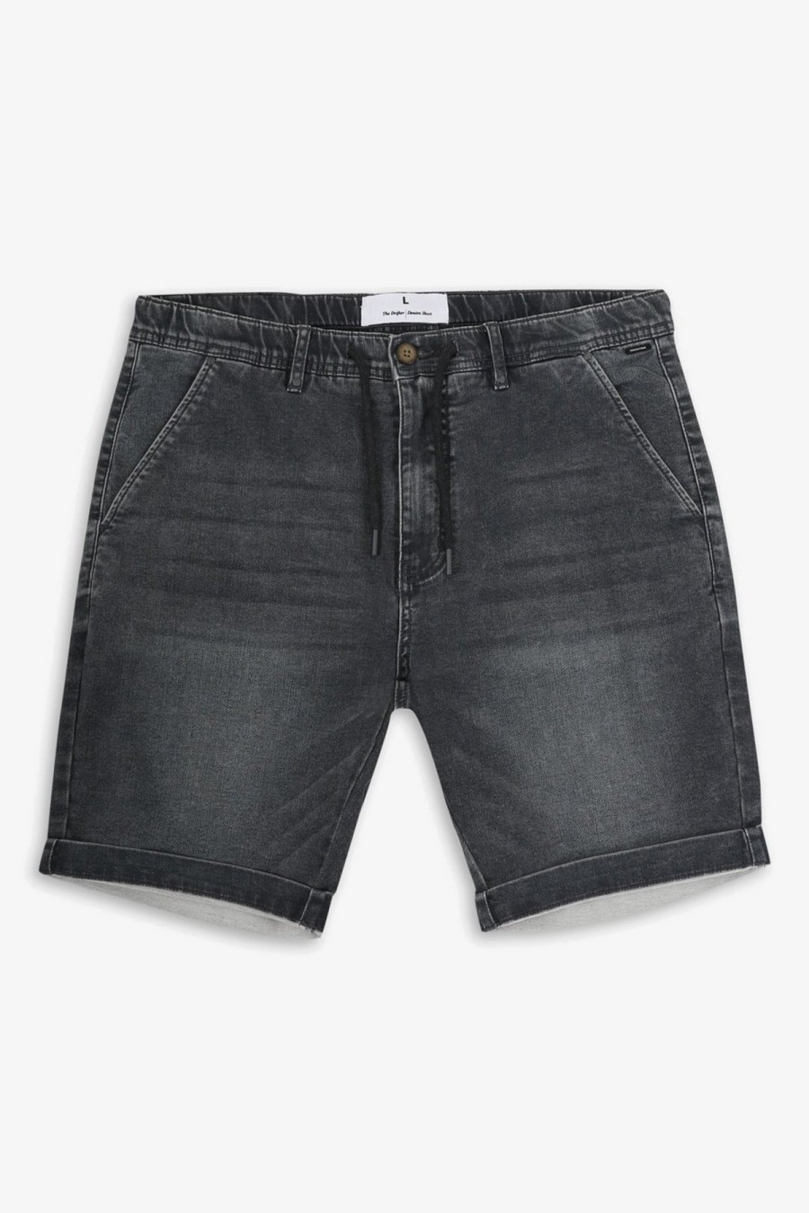 Clothing Industrie Shorts | Industrie | The Drifter Denim Short Asphalt