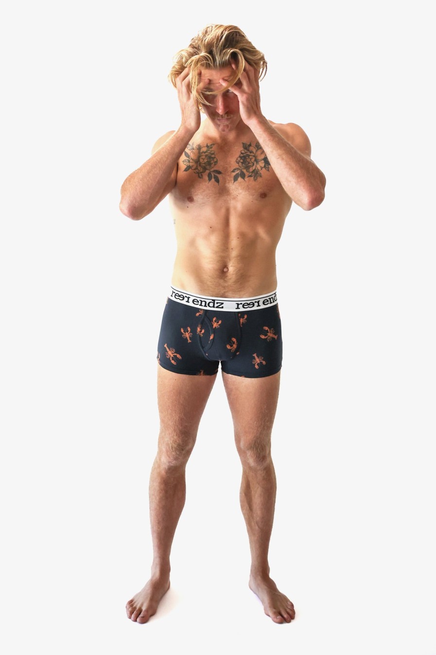 Shoes & Accessories Reer Endz Underwear | Reer Endz | Snapper Trunk Navy