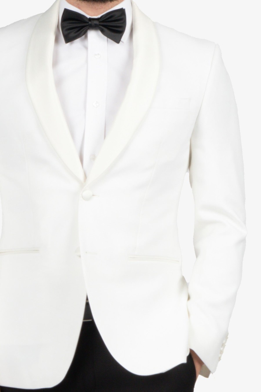 Suits Gibson Black Tie | Gibson | Spectre Dinner Jacket Lapel White