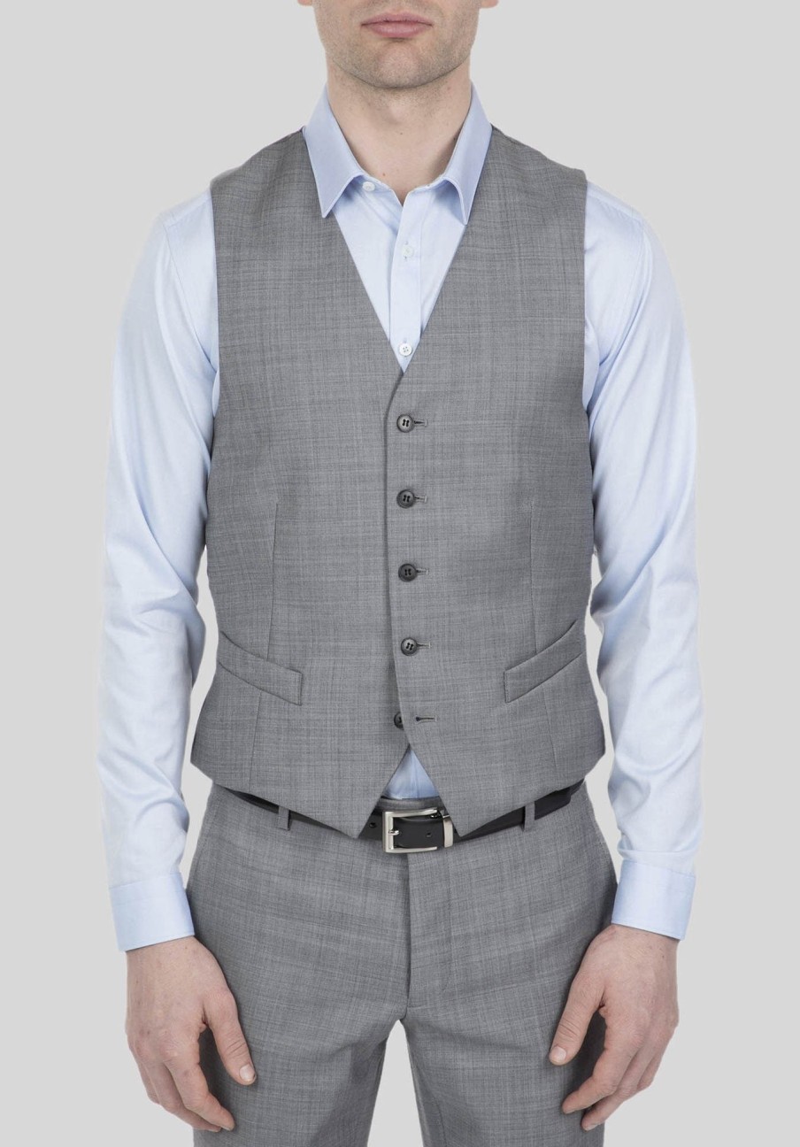 Suits Gibson Waistcoats | Gibson | Mighty Vest Grey