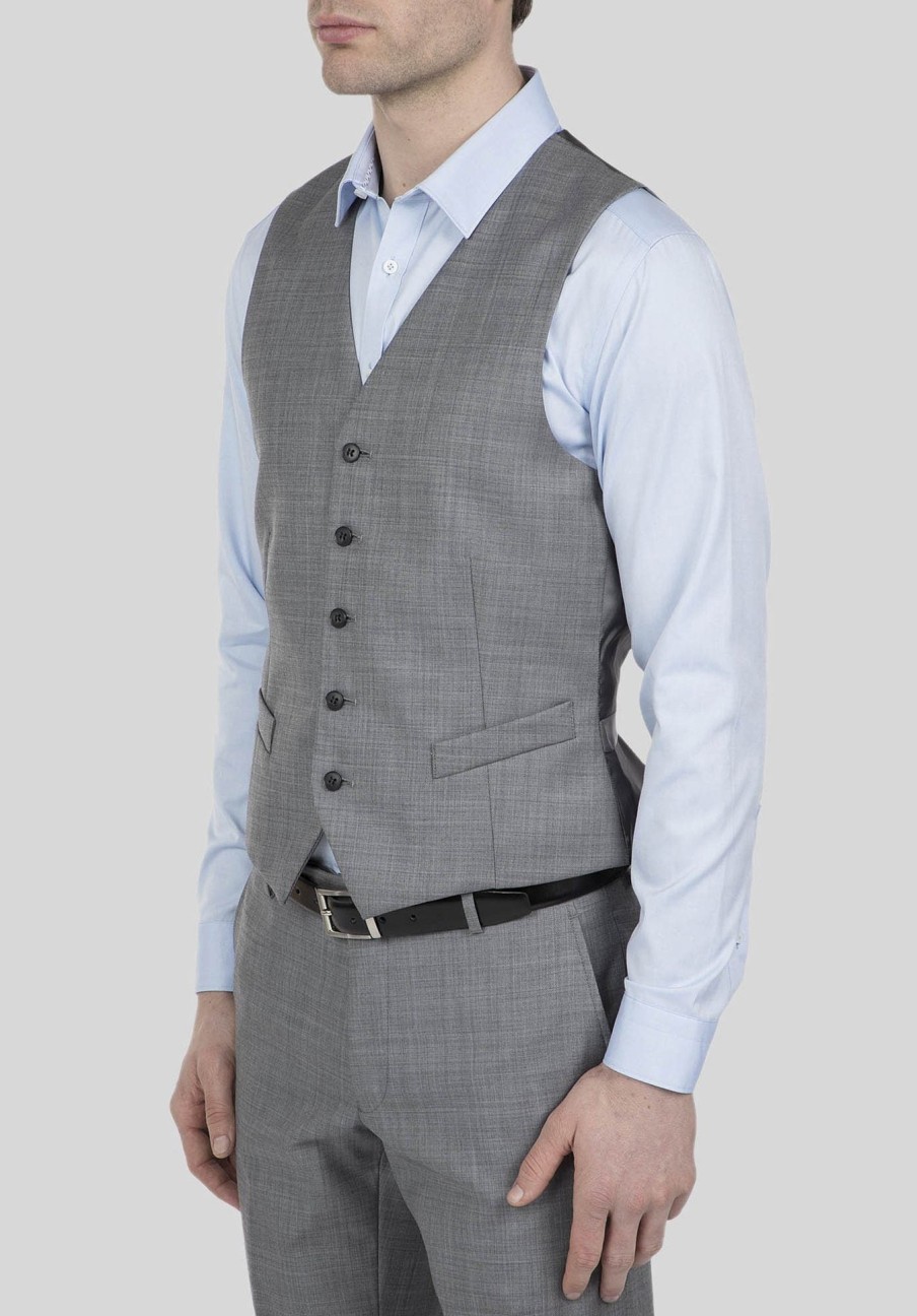 Suits Gibson Waistcoats | Gibson | Mighty Vest Grey