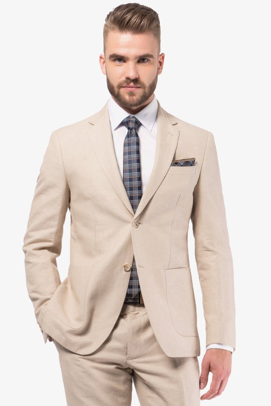 Suits Gibson Wedding Suits | Gibson | Electron/Caper Linen Suit