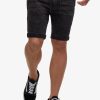 Clothing Industrie Shorts | Industrie | The Drifter Denim Short Washed Black