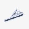 Shoes & Accessories Formalaties Tie Clips | Formalaties | Tie Bar Black Silver