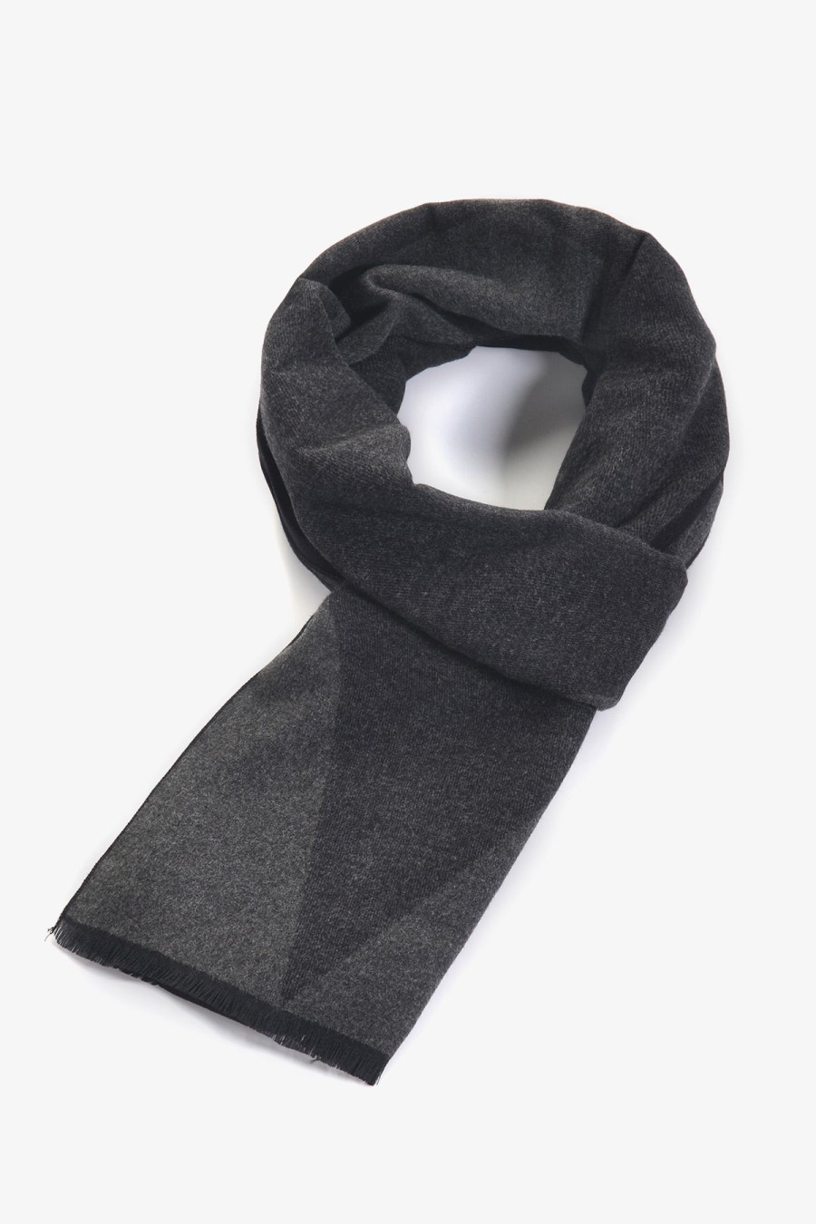 Shoes & Accessories Sunny Apparel Scarves & Gloves | Sunny Apparel | Pattern Scarf Black/Charcoal