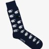 Shoes & Accessories Lafitte Socks | Lafitte | Socks One Black Sheep Navy Blue