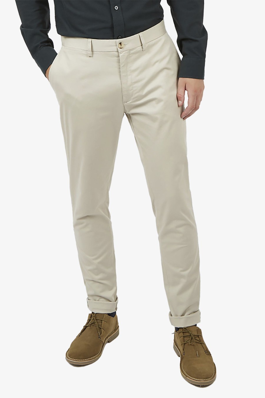 Clothing Ben Sherman Chinos | Ben Sherman | Skinny Stretch Chino Putty