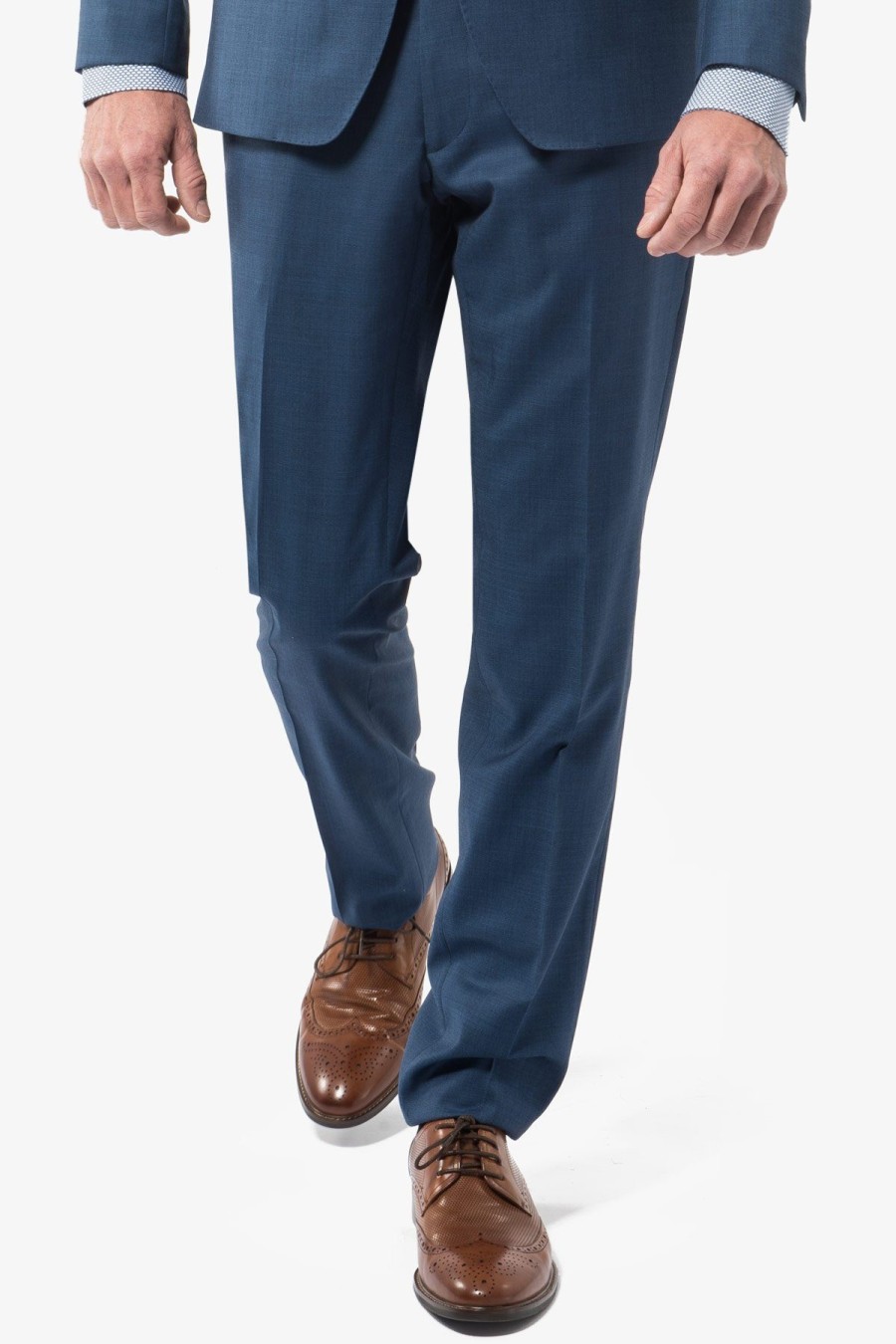 Suits Gibson Suit Trousers | Gibson | Caper Suit Trouser Blue