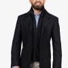 Clothing Daniel Hechter Overcoats | Daniel Hechter | Profile Overcoat Navy