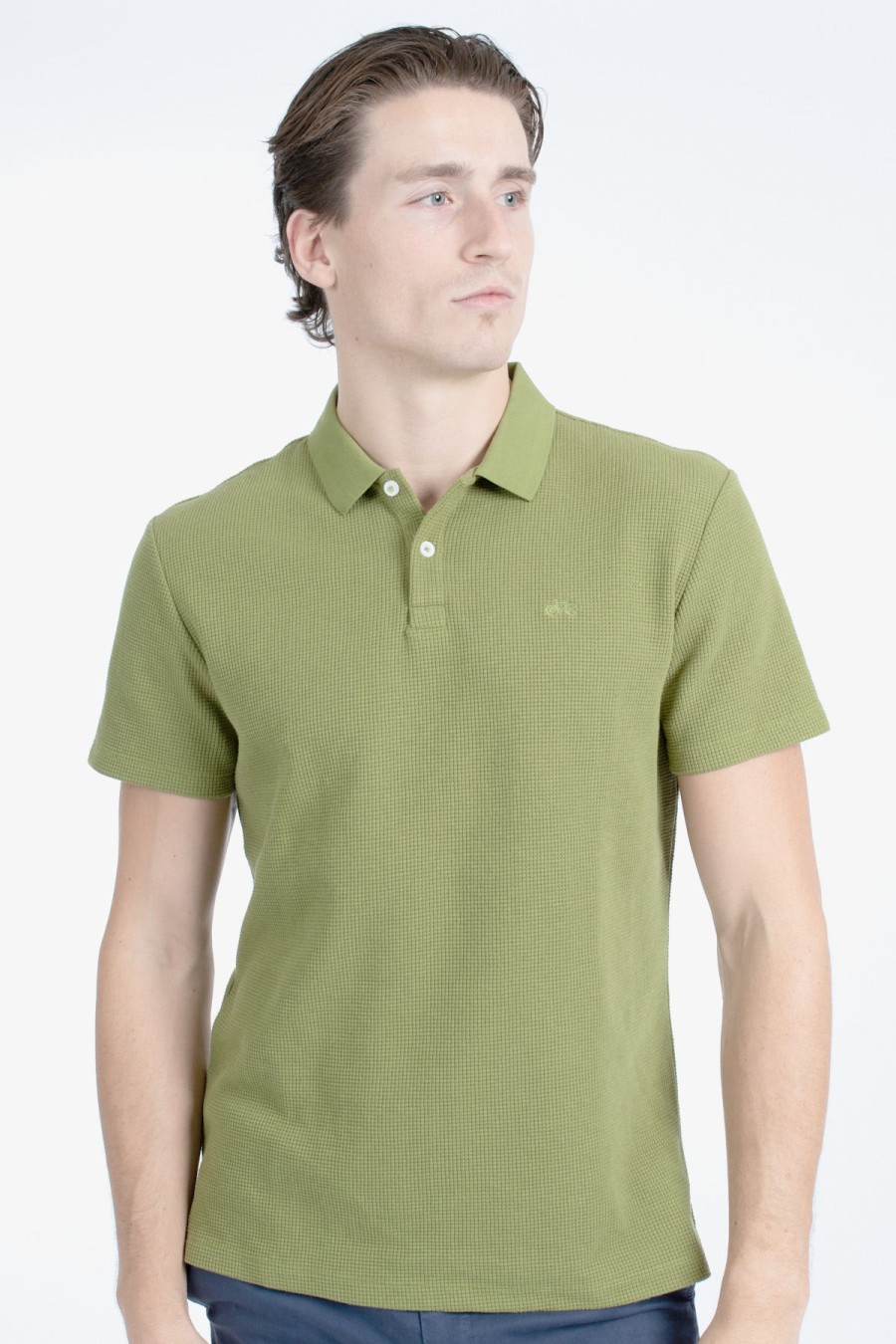 Clothing James Harper Polos | James Harper | Waffle Polo