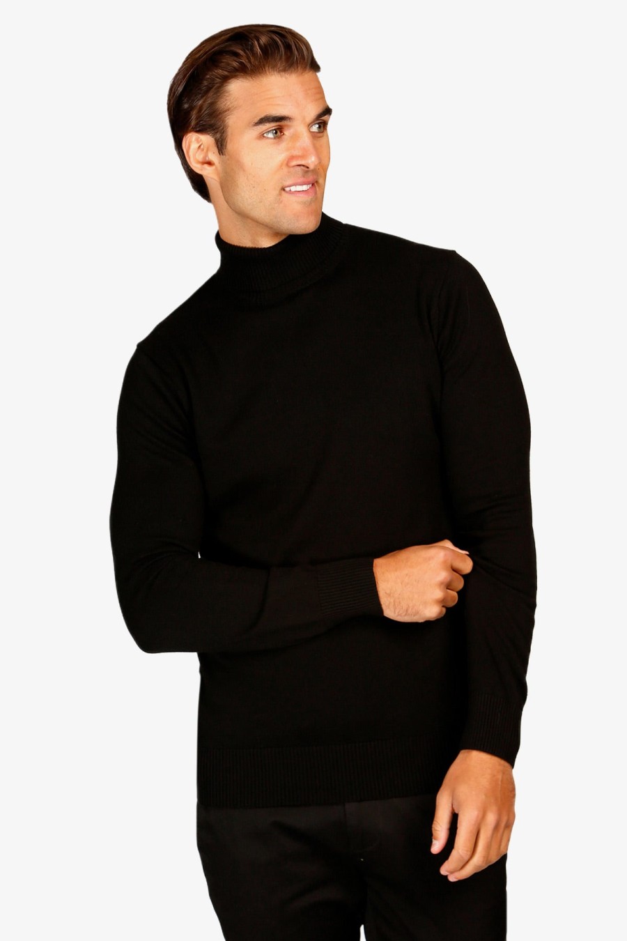 Clothing Brooksfield Knitwear | Brooksfield | Roll Neck Sweater