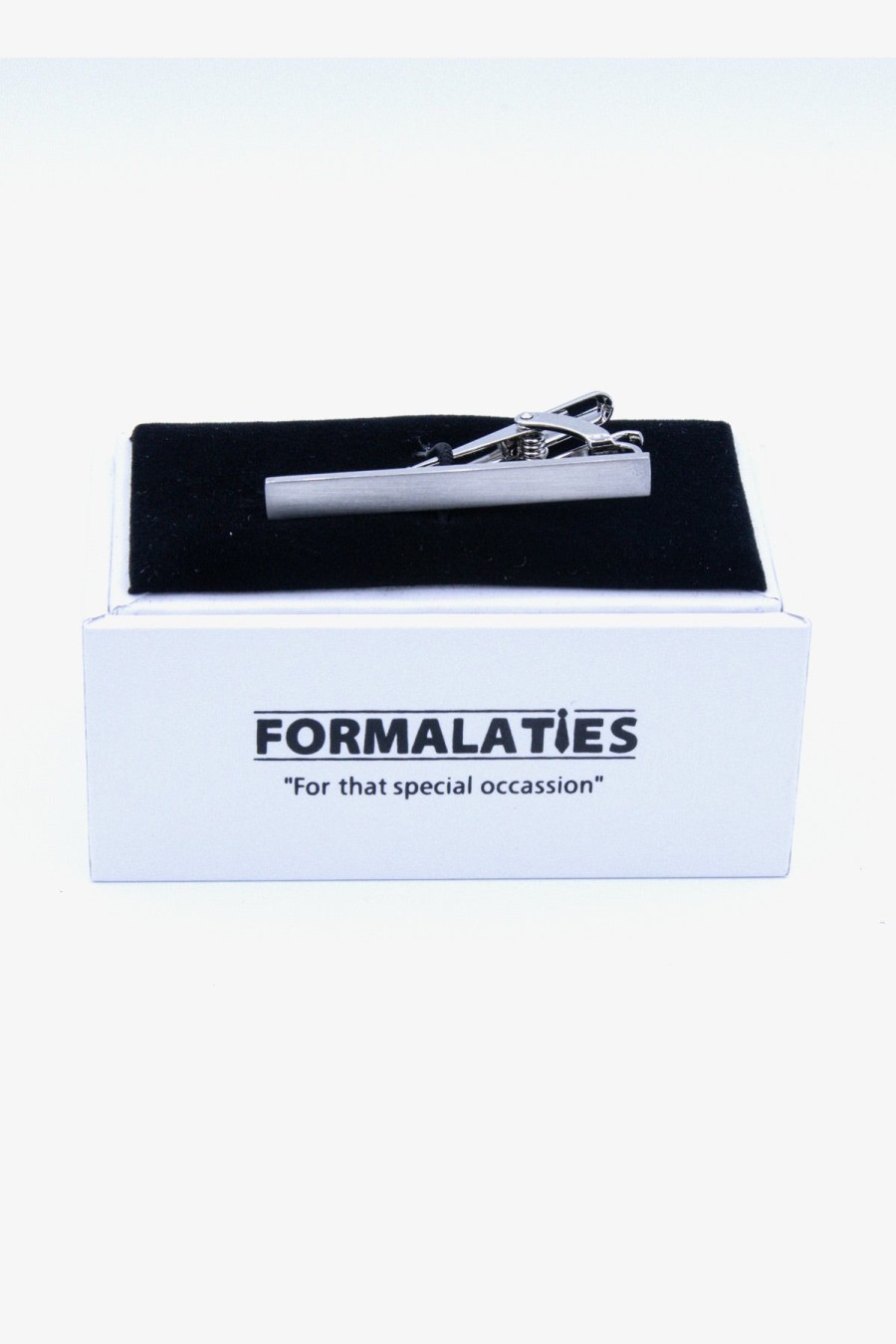 Shoes & Accessories Formalaties Tie Clips | Formalaties | Tie Bar Silver