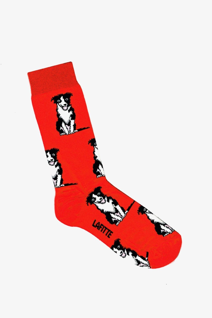 Shoes & Accessories Lafitte Socks | Lafitte | Socks Border Collies Red