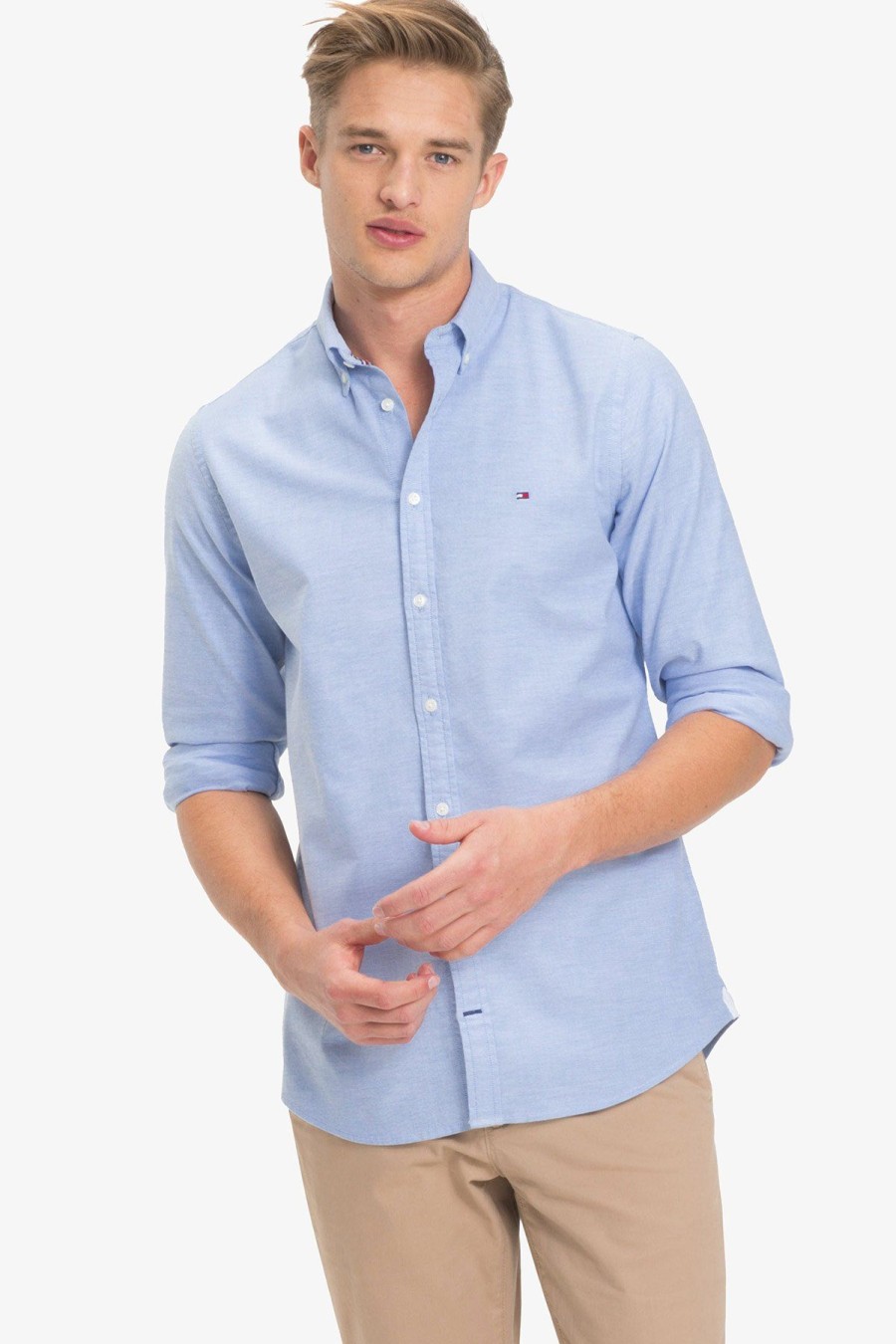 Clothing Tommy Hilfiger Casual Shirts | Tommy Hilfiger | Stretch Slim Oxford Shirt