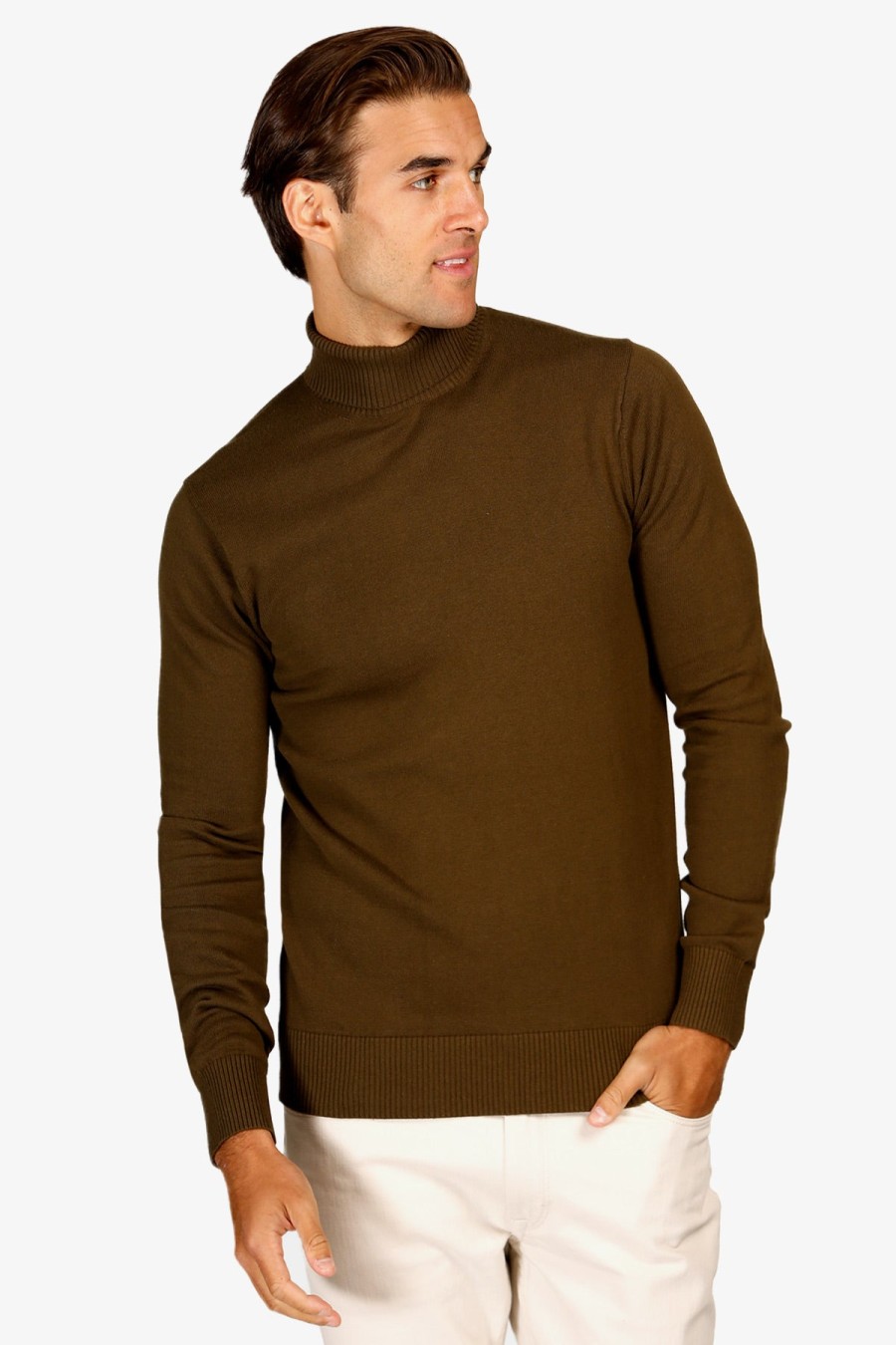 Clothing Brooksfield Knitwear | Brooksfield | Roll Neck Sweater