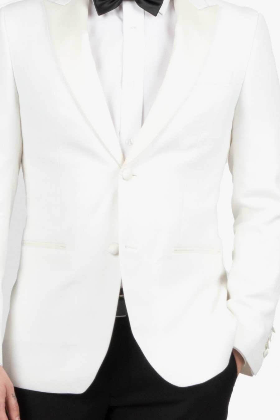 Suits Gibson Wedding Suits | Gibson | Quantum Dinner Jacket Lapel White