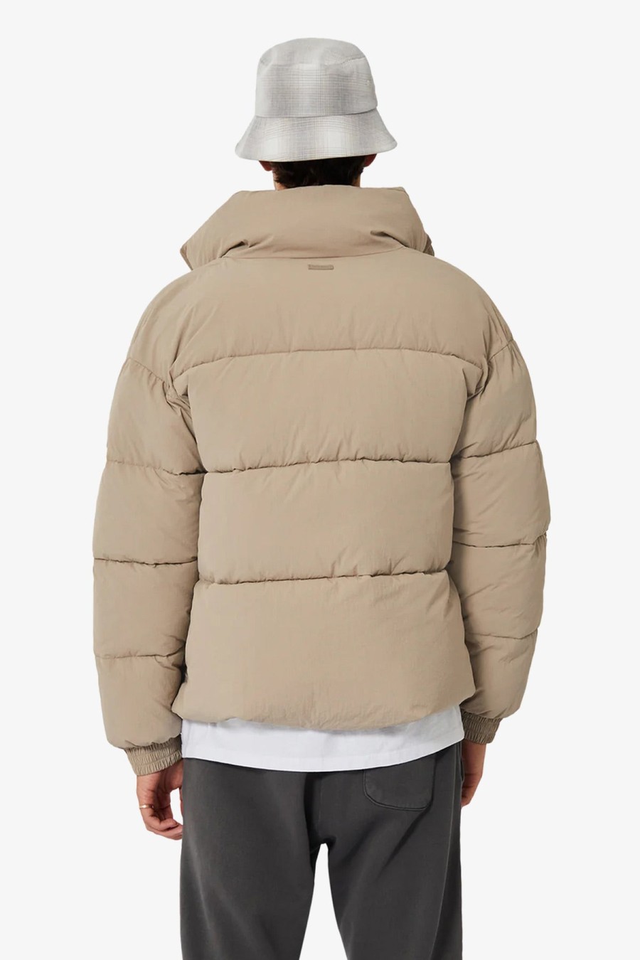 Clothing Industrie Casual Jackets | Industrie | Regent Puffer Jacket Latte