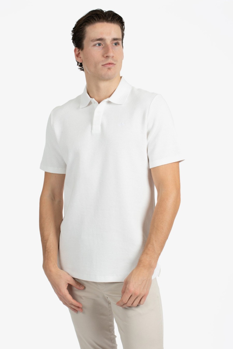 Clothing James Harper Polos | James Harper | Waffle Polo