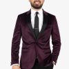 Suits Gibson Wedding Suits | Gibson | Solace Velvet Dinner Jacket Mahogany