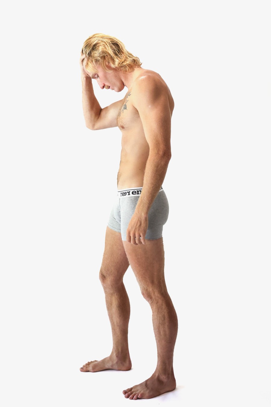 Shoes & Accessories Reer Endz Underwear | Reer Endz | Basic Trunk Grey