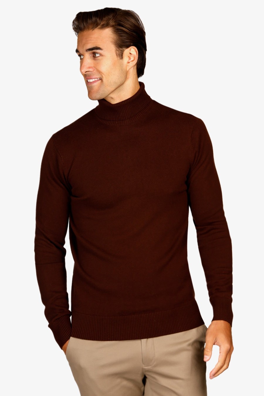 Clothing Brooksfield Knitwear | Brooksfield | Roll Neck Sweater